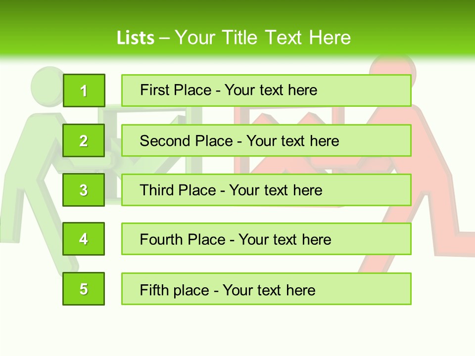Election Check Negativity PowerPoint Template