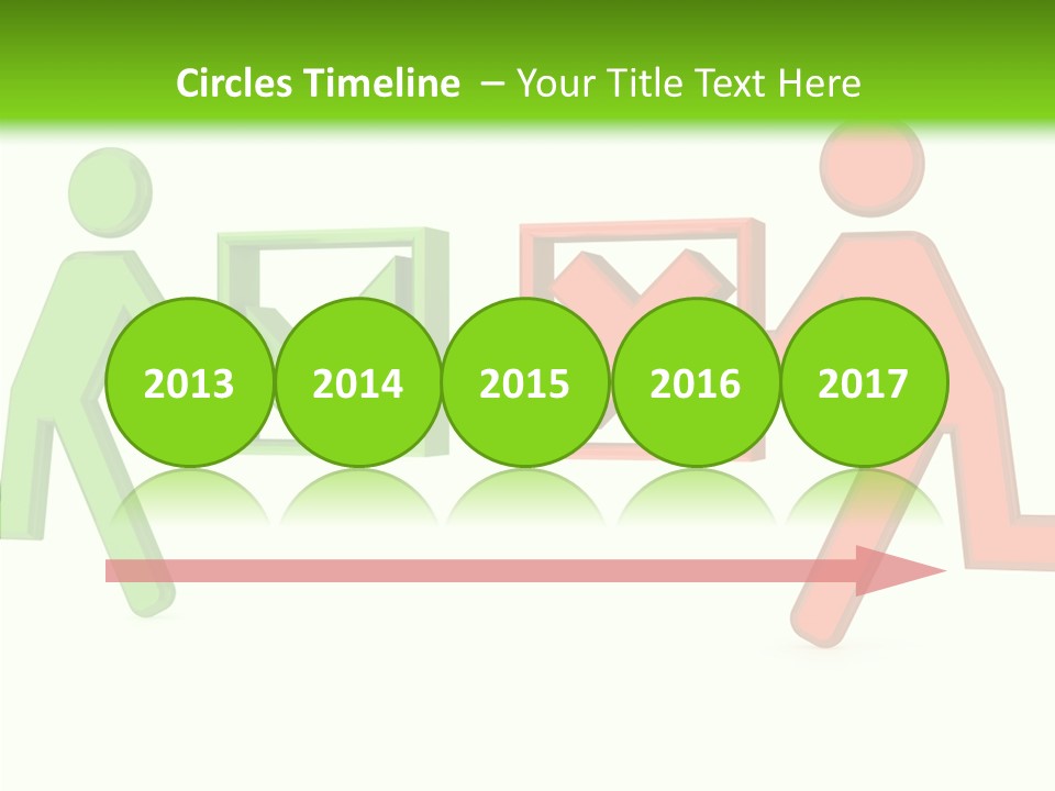 Election Check Negativity PowerPoint Template