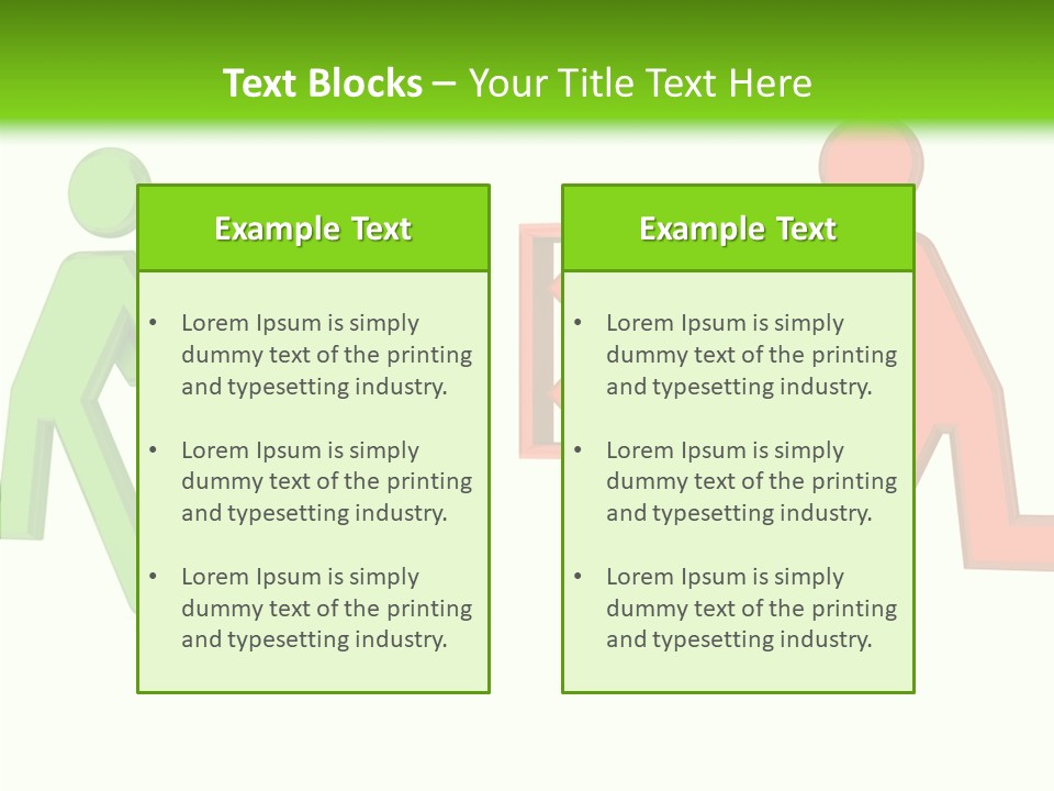 Election Check Negativity PowerPoint Template