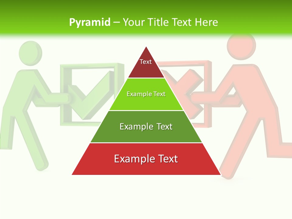 Election Check Negativity PowerPoint Template