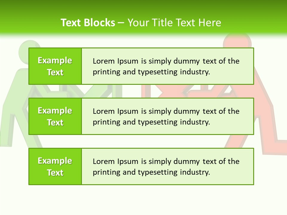 Election Check Negativity PowerPoint Template