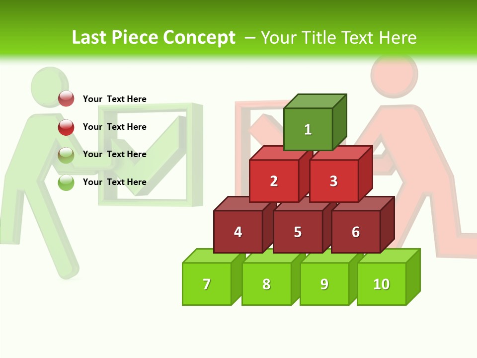 Election Check Negativity PowerPoint Template