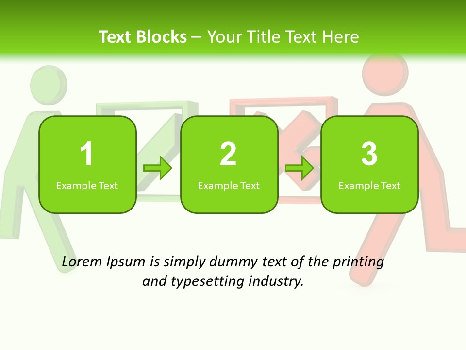 Election Check Negativity PowerPoint Template