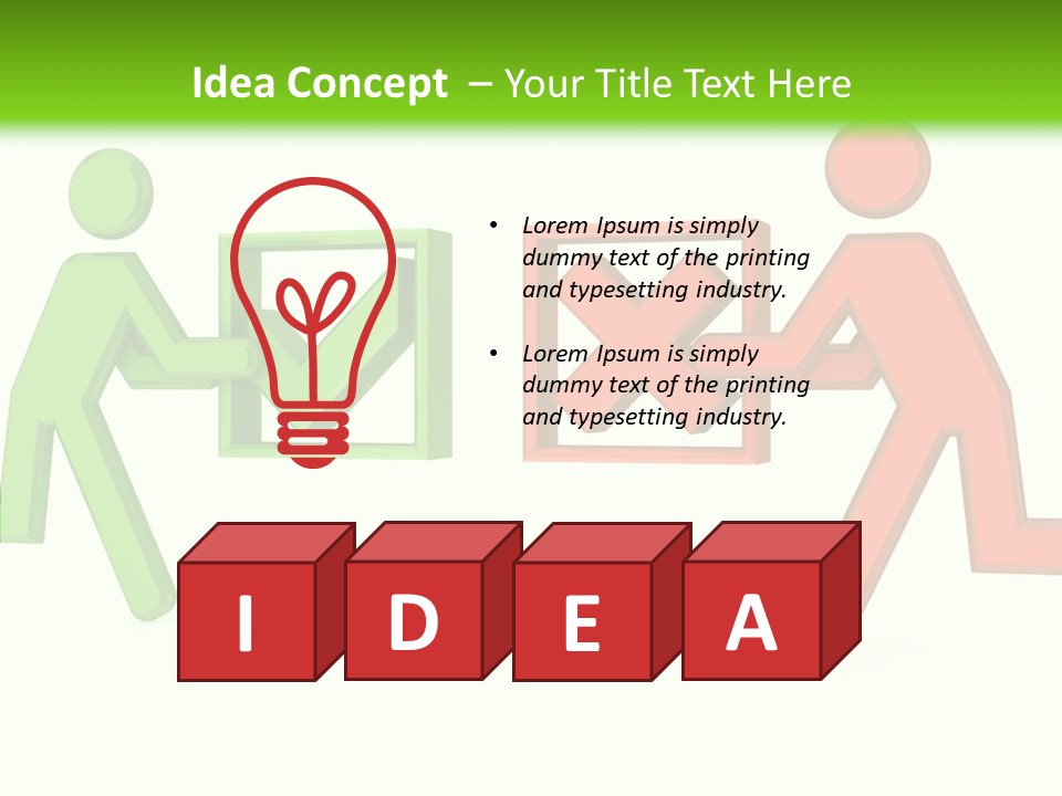 Election Check Negativity PowerPoint Template