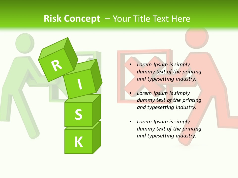 Election Check Negativity PowerPoint Template