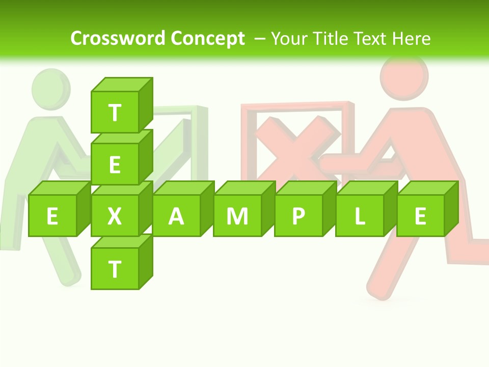 Election Check Negativity PowerPoint Template