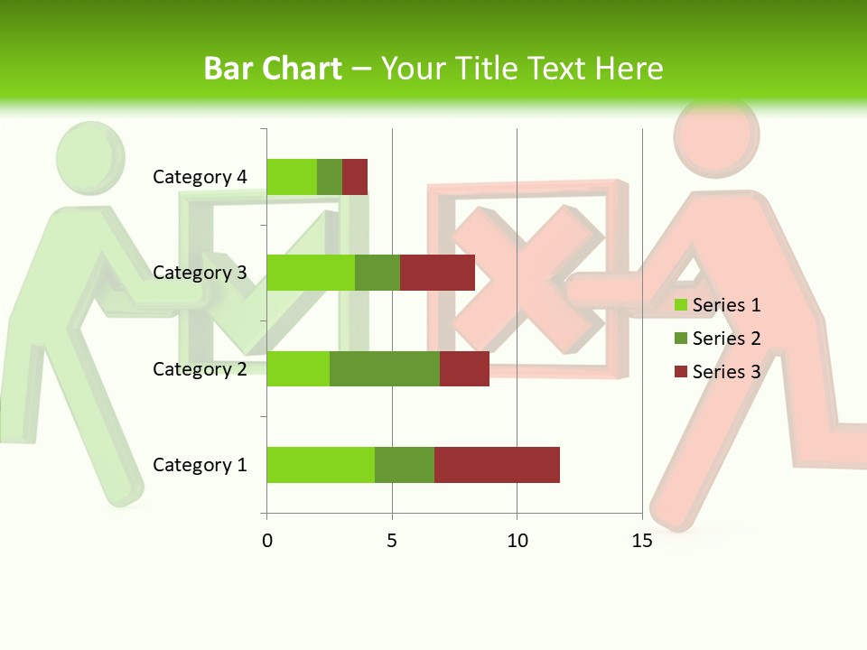 Election Check Negativity PowerPoint Template