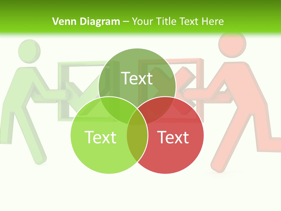 Election Check Negativity PowerPoint Template