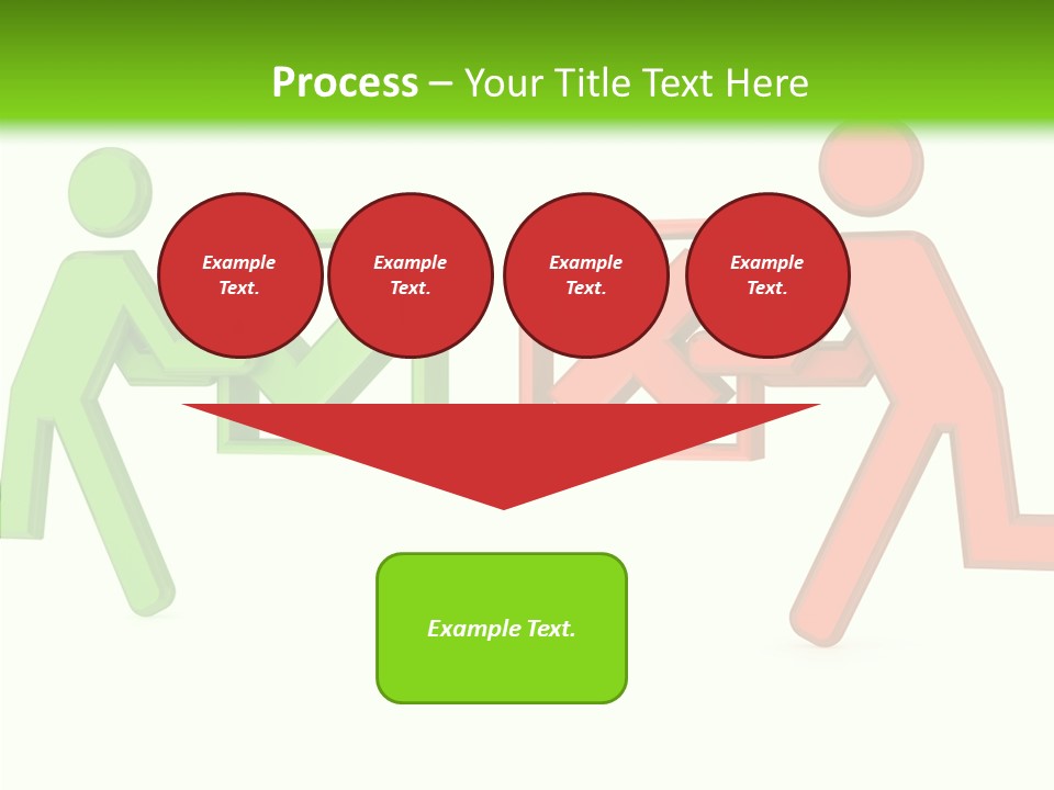 Election Check Negativity PowerPoint Template