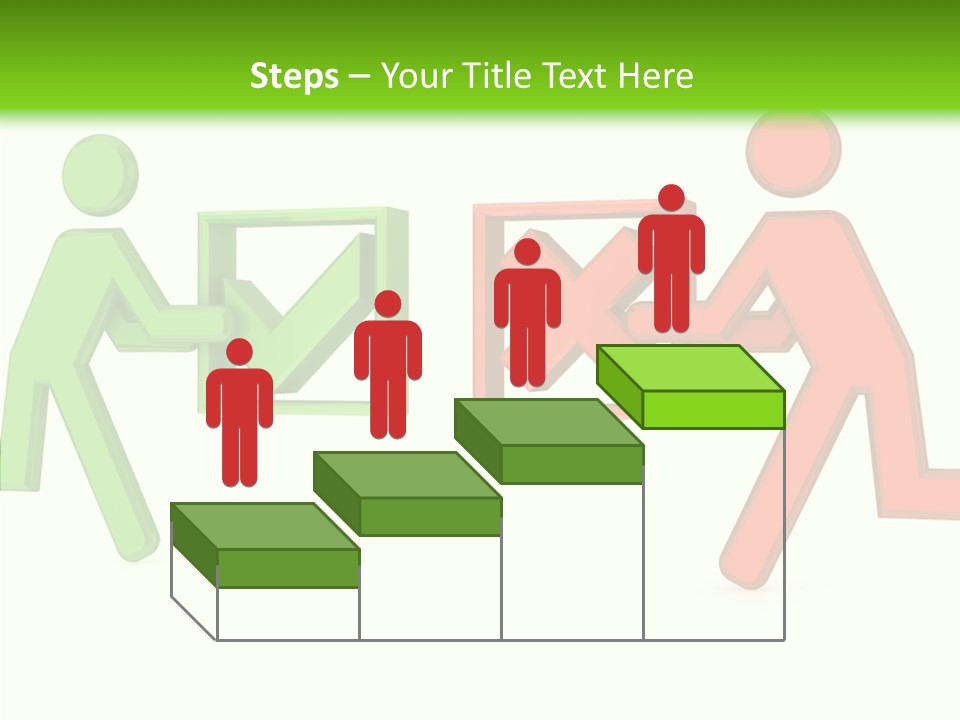 Election Check Negativity PowerPoint Template