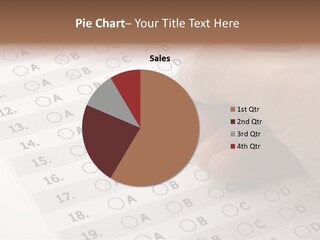 School Survey Customer PowerPoint Template