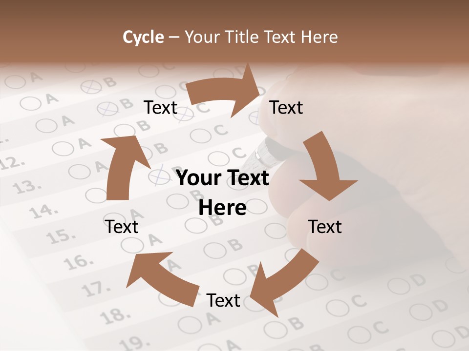 School Survey Customer PowerPoint Template