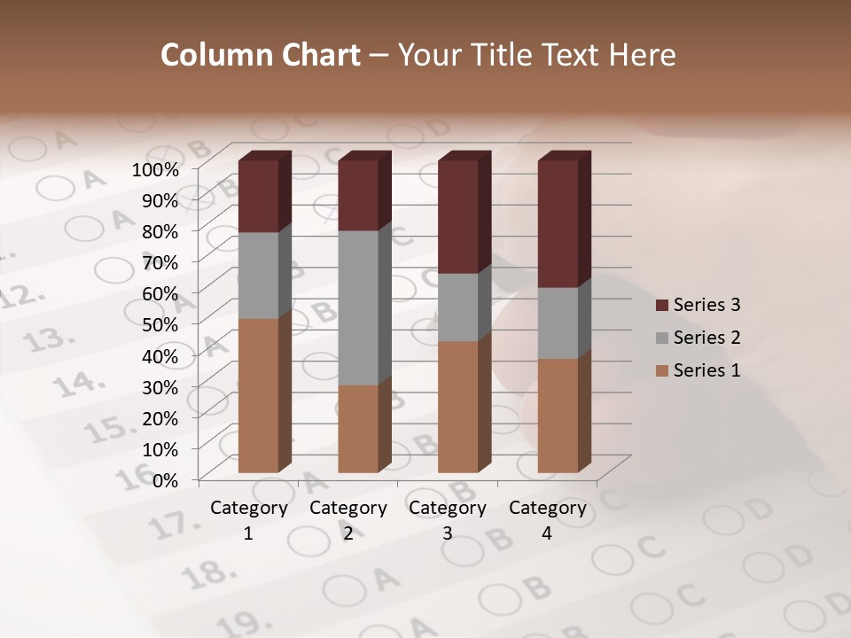 School Survey Customer PowerPoint Template