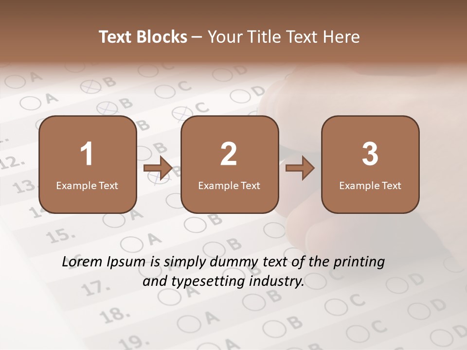 School Survey Customer PowerPoint Template