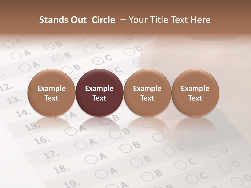 School Survey Customer PowerPoint Template