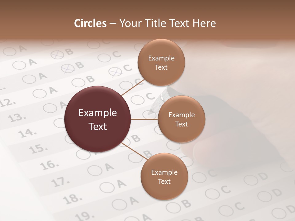 School Survey Customer PowerPoint Template