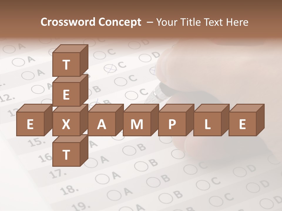 School Survey Customer PowerPoint Template