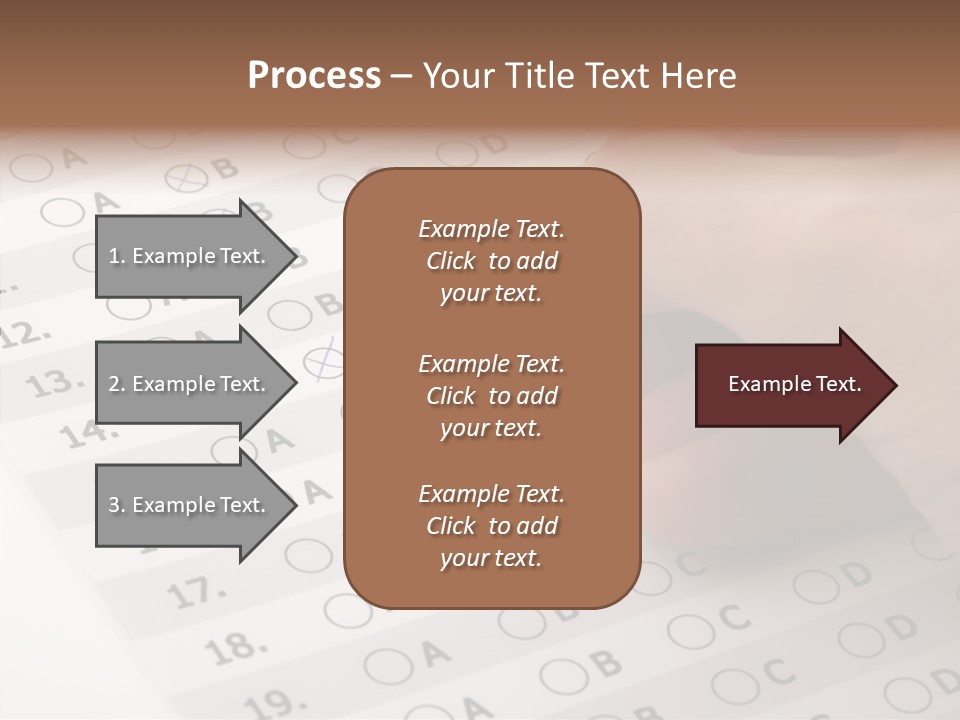 School Survey Customer PowerPoint Template