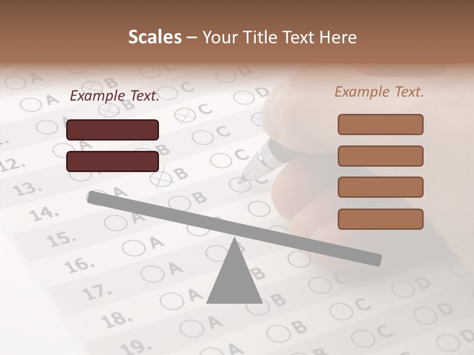School Survey Customer PowerPoint Template