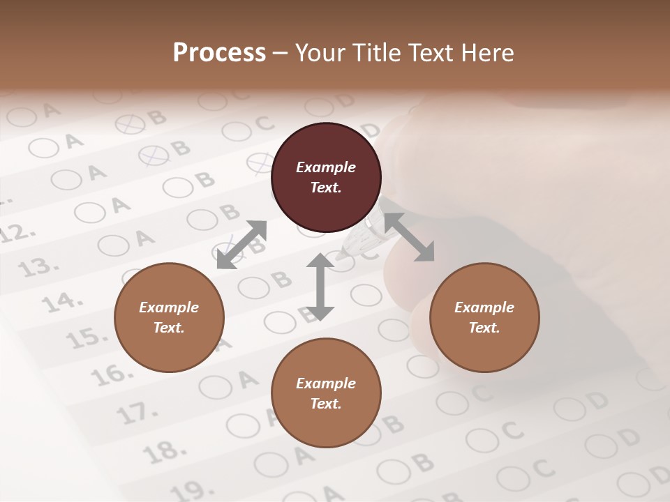 School Survey Customer PowerPoint Template
