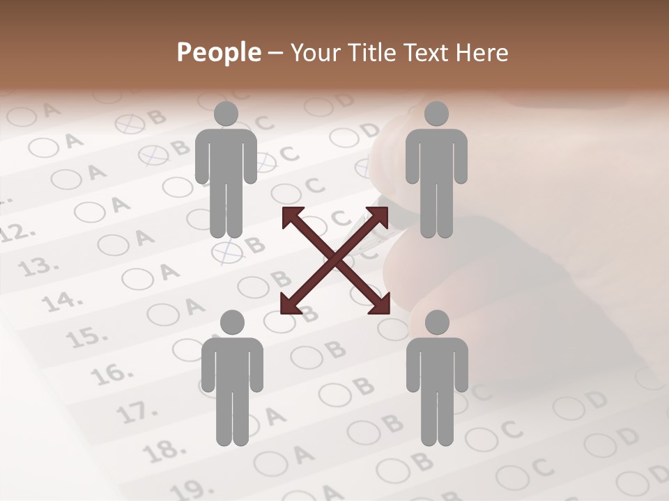 School Survey Customer PowerPoint Template