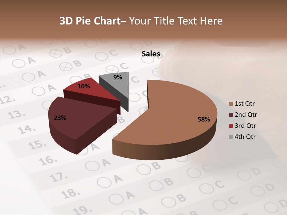 School Survey Customer PowerPoint Template