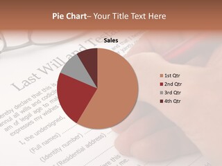 Preparation Law Pen PowerPoint Template