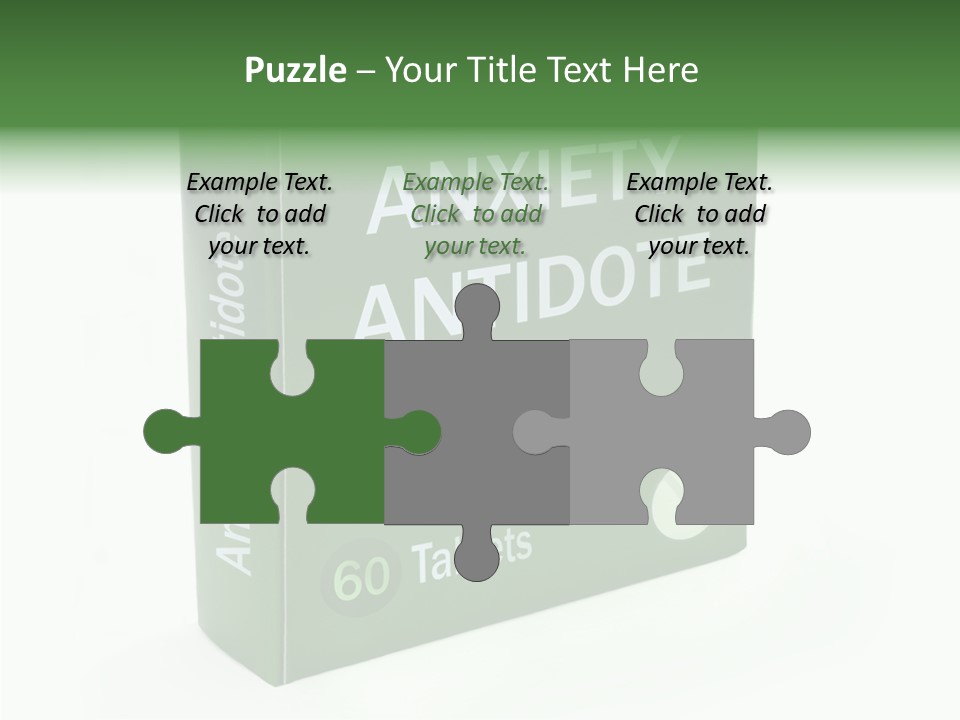 Fear Suffer Trouble PowerPoint Template