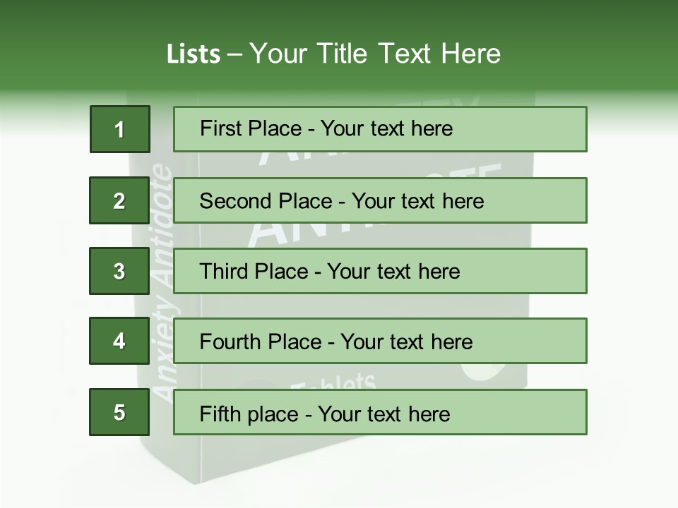 Fear Suffer Trouble PowerPoint Template