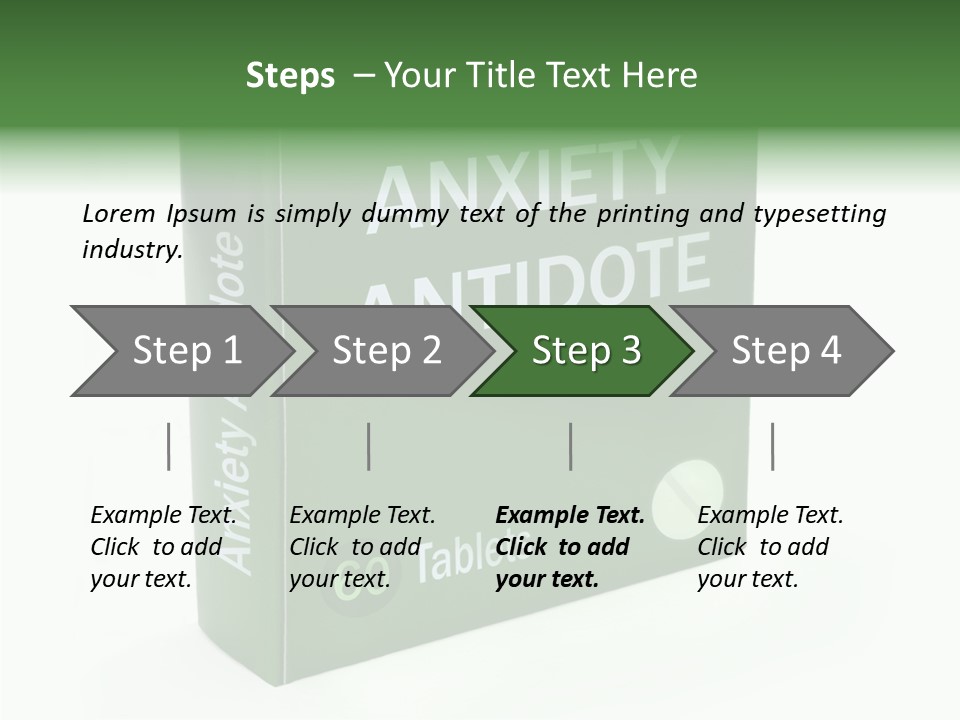 Fear Suffer Trouble PowerPoint Template