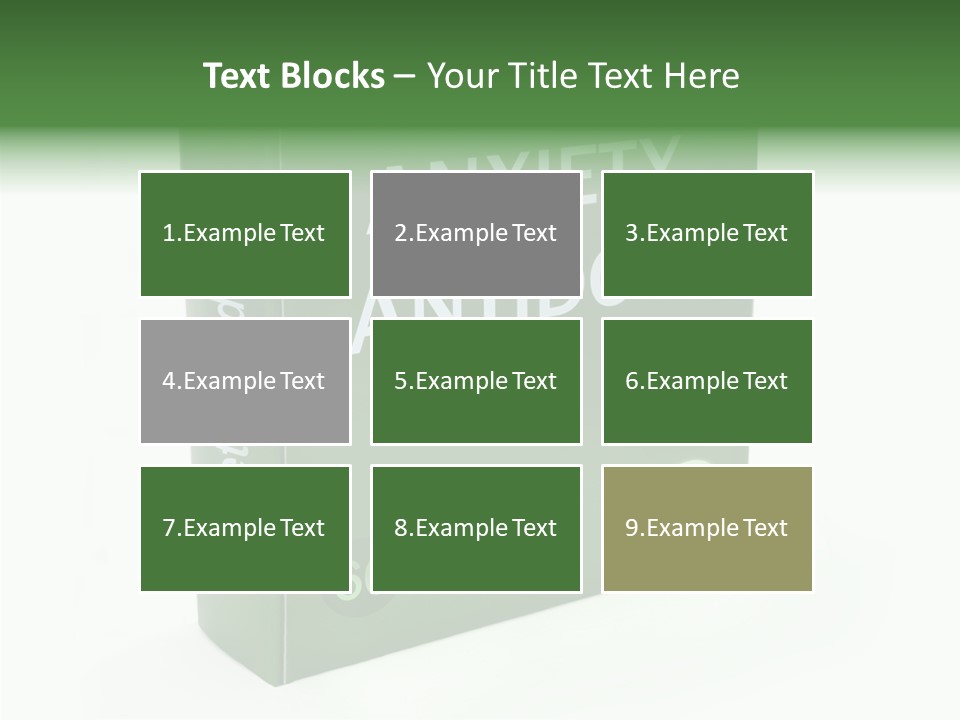 Fear Suffer Trouble PowerPoint Template