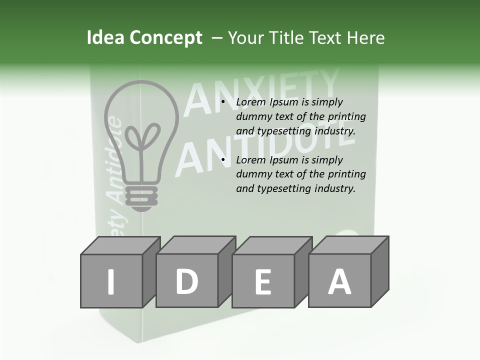 Fear Suffer Trouble PowerPoint Template