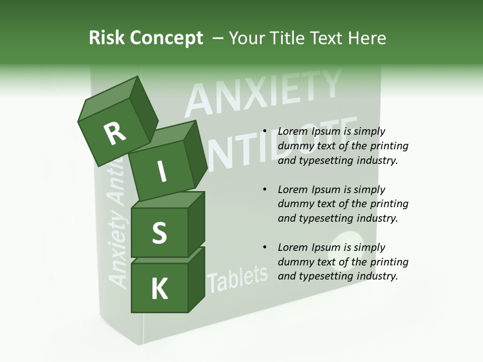 Fear Suffer Trouble PowerPoint Template