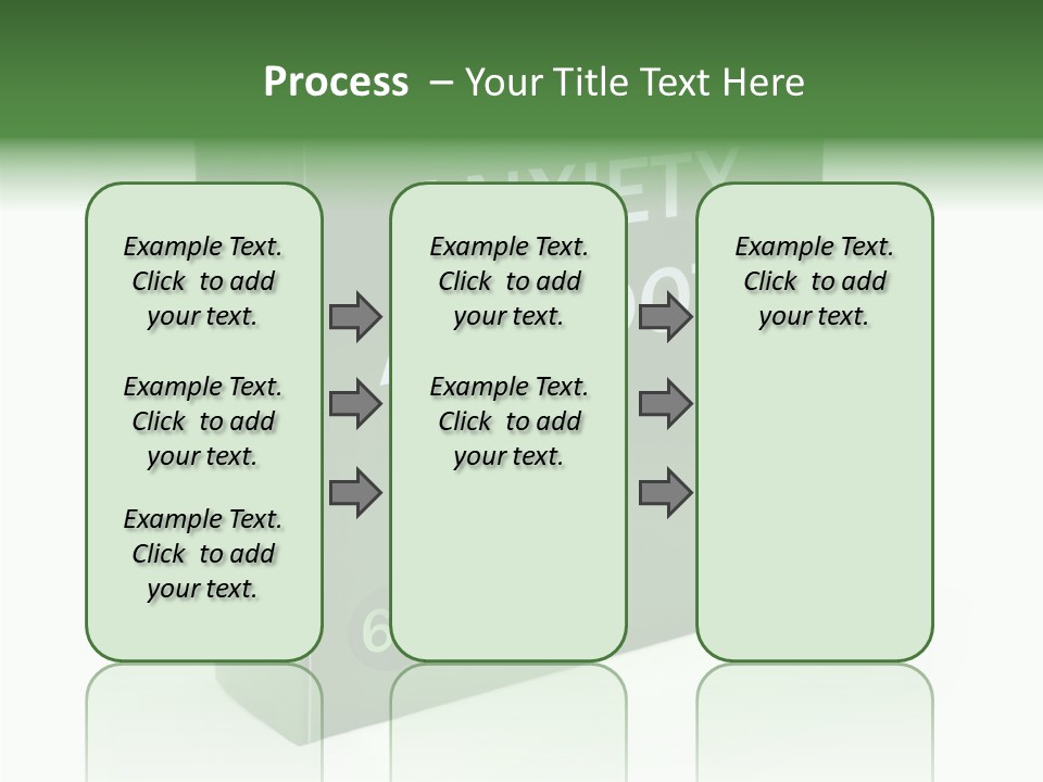 Fear Suffer Trouble PowerPoint Template