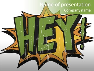 Hey Note Doodle PowerPoint Template