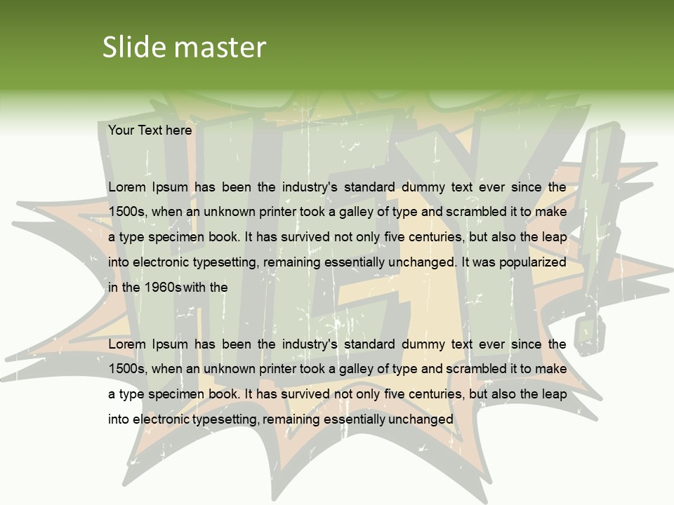 Hey Note Doodle PowerPoint Template