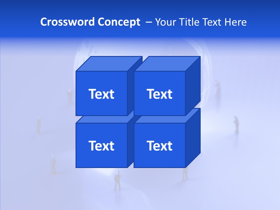 Macro Meeting Closeup PowerPoint Template