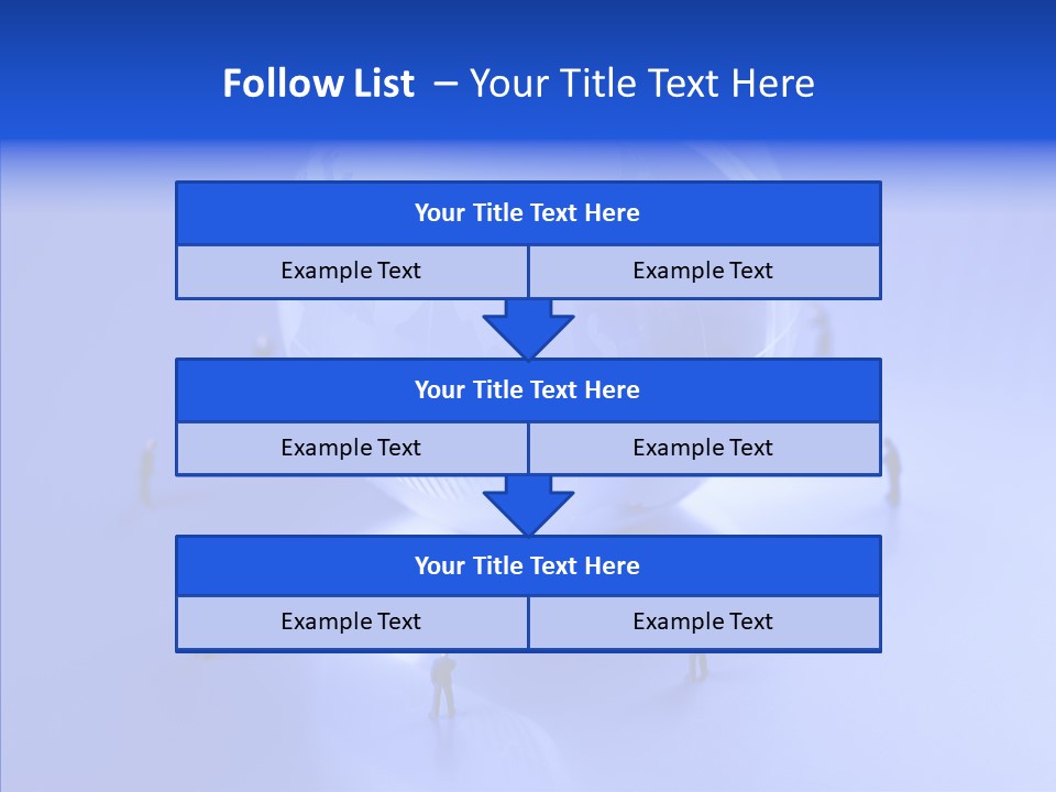 Macro Meeting Closeup PowerPoint Template
