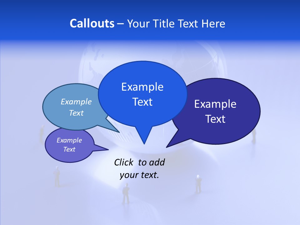 Macro Meeting Closeup PowerPoint Template