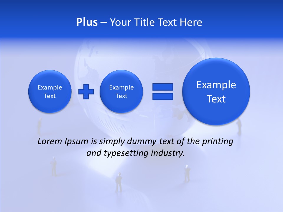 Macro Meeting Closeup PowerPoint Template