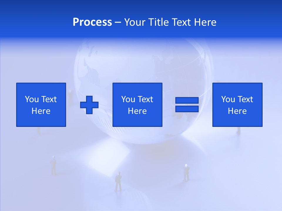 Macro Meeting Closeup PowerPoint Template
