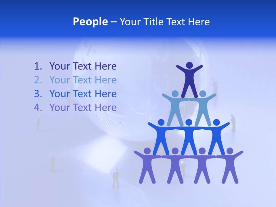 Macro Meeting Closeup PowerPoint Template