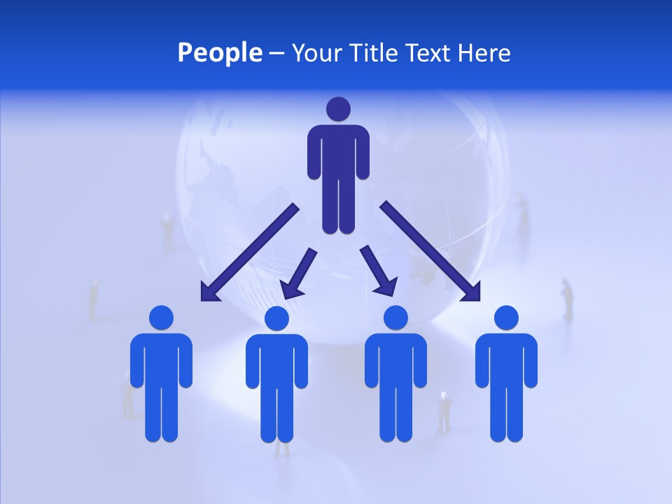 Macro Meeting Closeup PowerPoint Template