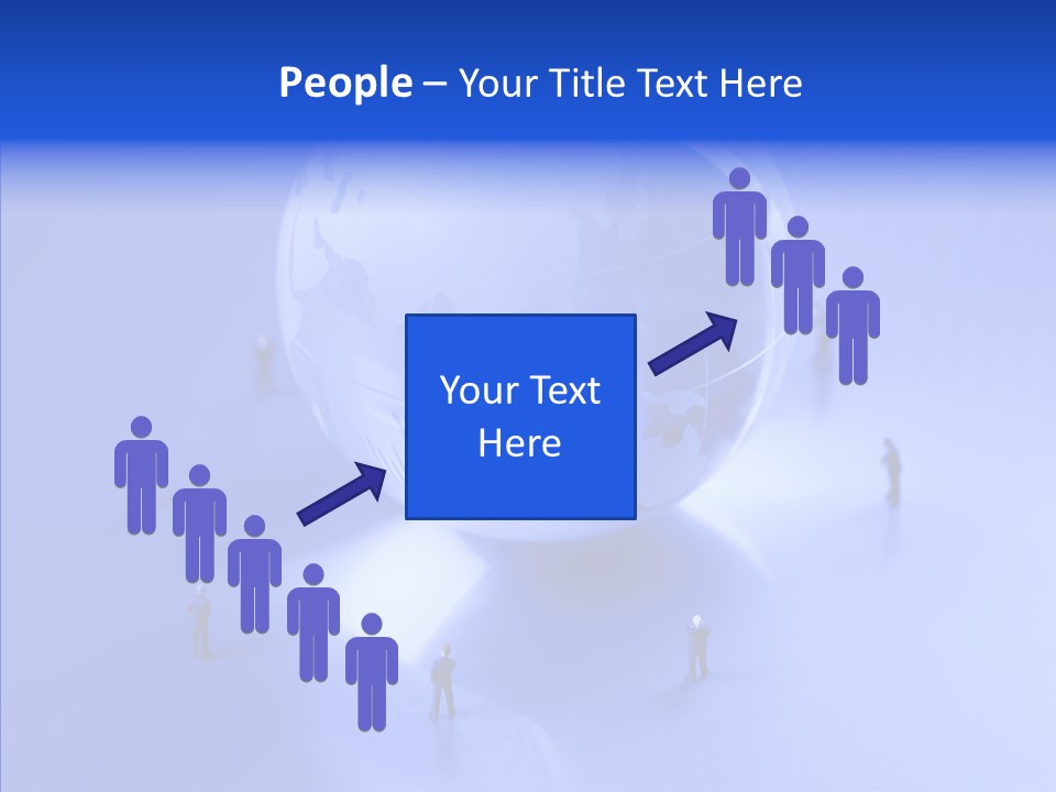 Macro Meeting Closeup PowerPoint Template