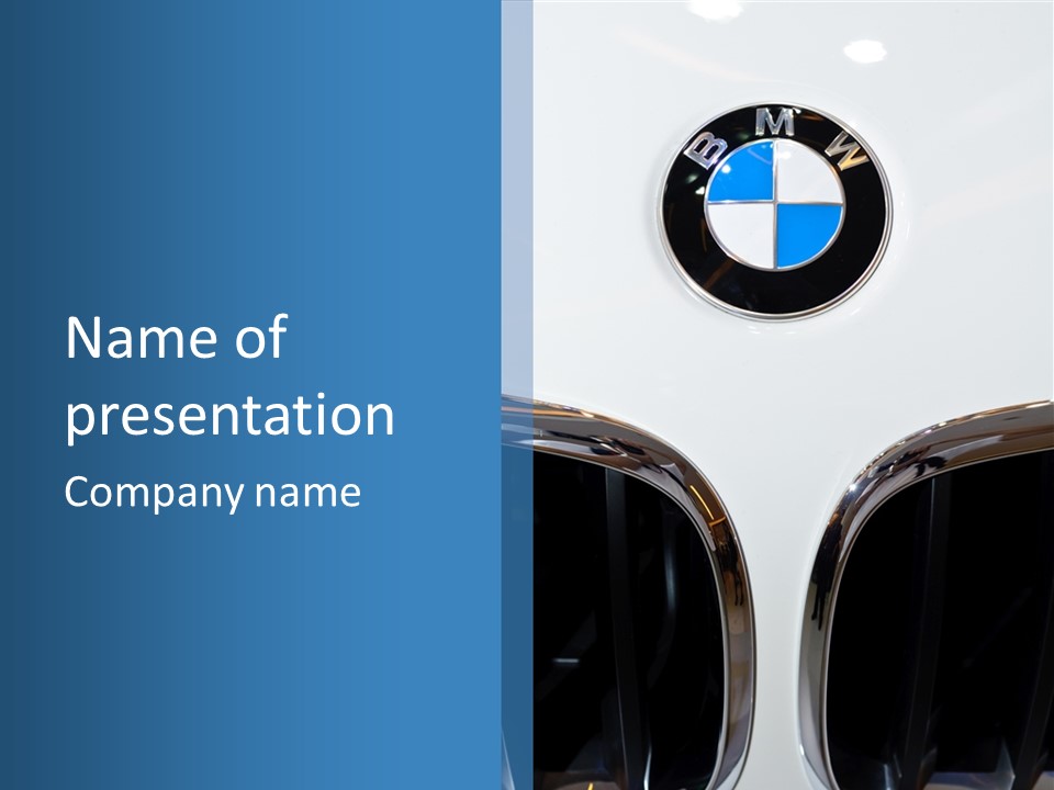 Bmw Xpo Automobile Powerful PowerPoint Template