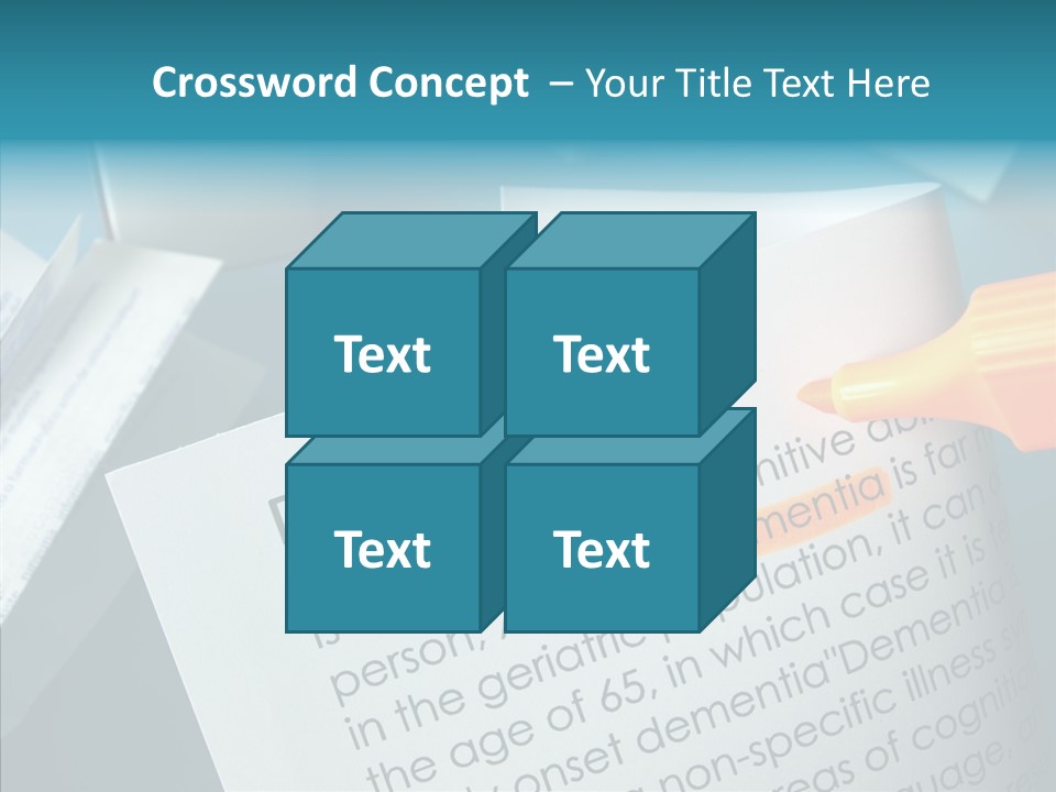 Living Word Loss PowerPoint Template
