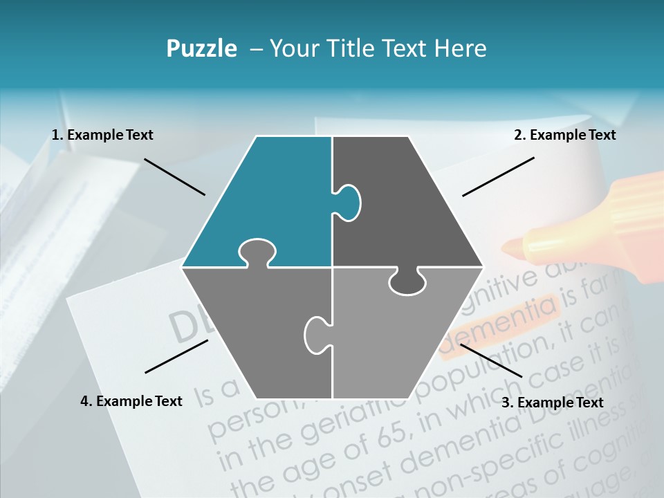 Living Word Loss PowerPoint Template