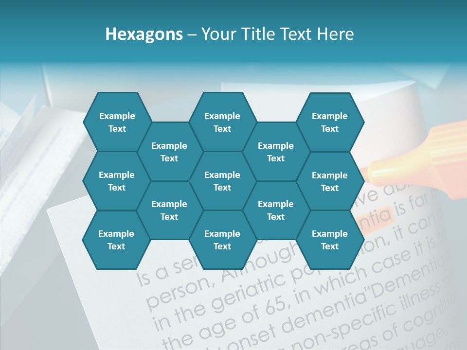 Living Word Loss PowerPoint Template