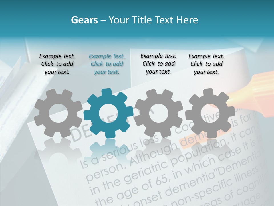 Living Word Loss PowerPoint Template