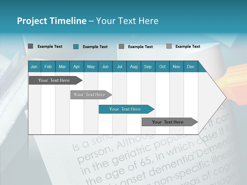 Living Word Loss PowerPoint Template